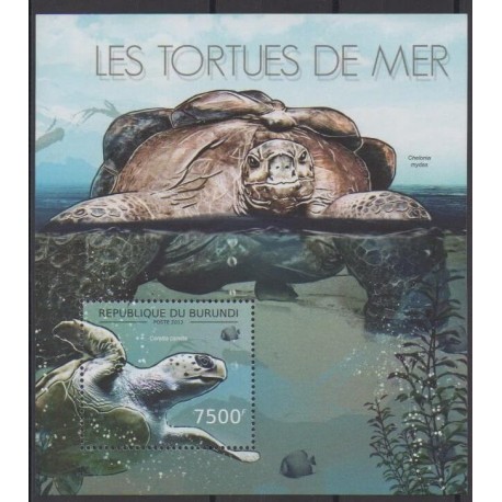 Burundi - 2012 - No BF287 - Tortues