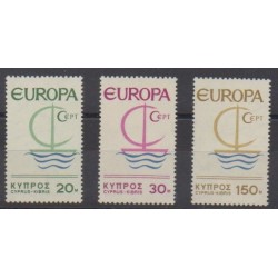 Chypre - 1966 - No 262/264 - Europa