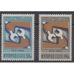 Cyprus - 1969 - Nb 307/308