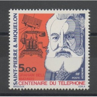 Timbres - sciences et techniques - Saint-Pierre et Miquelon - 1976 - No PA 63