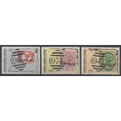 Cyprus - 1980 - Nb 512/514 - Stamps on stamps
