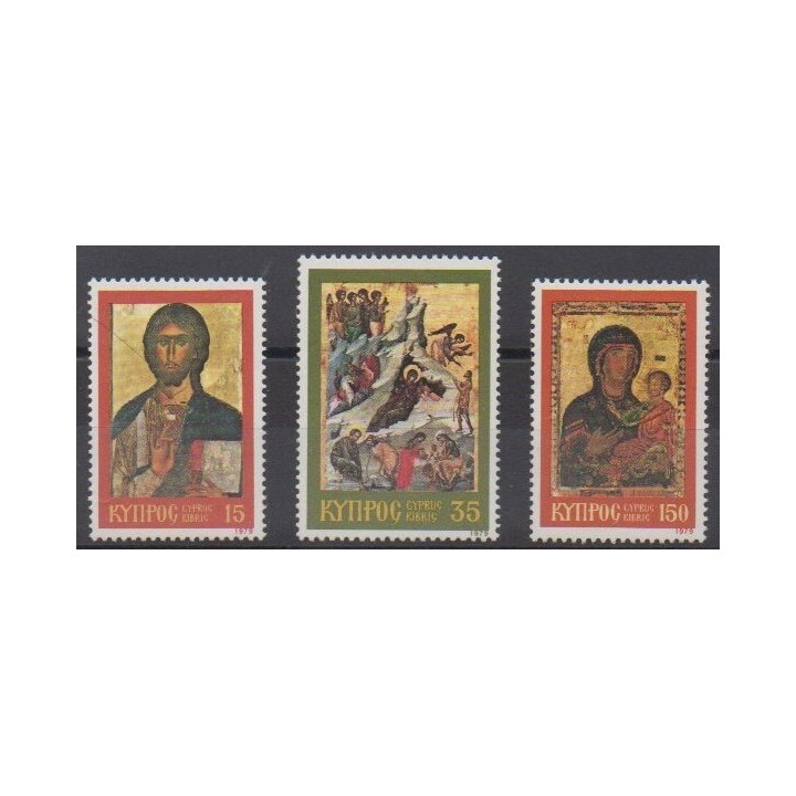 Acheter cette série de timbres de Chypre de l'année 1979 (No 509/511).