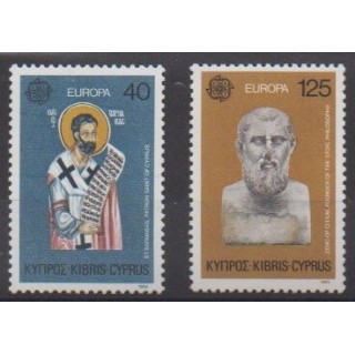 Buy this set of stamps of Cyprus of the year 1980 (Nb 515/516).