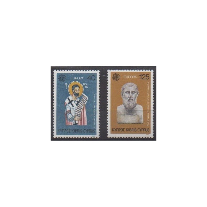 Buy this set of stamps of Cyprus of the year 1980 (Nb 515/516).