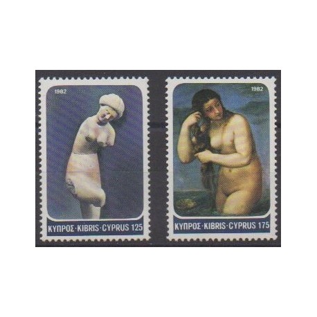 Chypre - 1982 - No 559/560 - Art