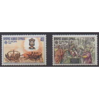 Buy this set of stamps of Cyprus of the year 1982 (Nb 561/562).