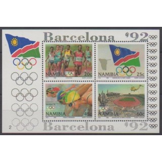 Buy this souvenir sheet  of Namibia of the year 1992 (Nb BF16).