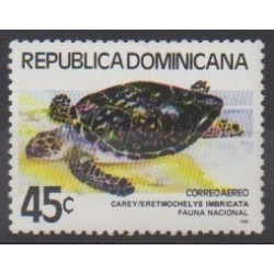 Dominicaine (République) - 1980 - No PA363 - Tortues
