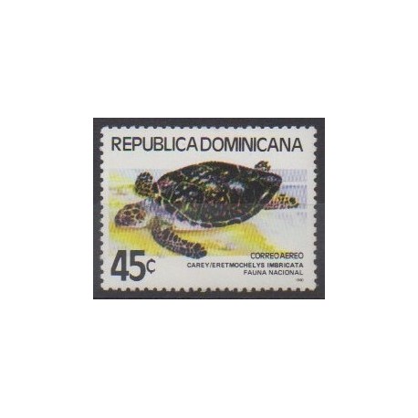 Dominicaine (République) - 1980 - No PA363 - Tortues