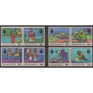 Buy this set of stamps of Dominique of the year 1969 (Nb 241/248).