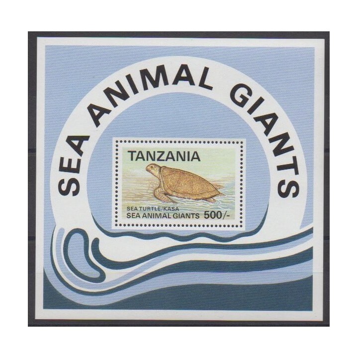 Acheter ce bloc-feuillet de Tanzanie de l'année 1992 (No BF171).