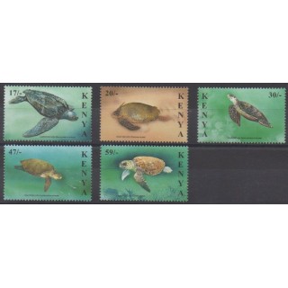 Buy this set of stamps of Kenya of the year 2000 (Nb 720/724).