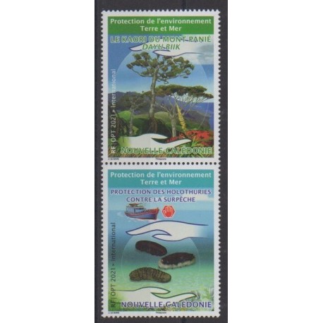 Nouvelle-Calédonie - 2021 - No 1411/1412 - Environnement
