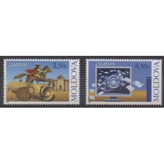 Buy this set of stamps of Moldova of the year 2008 (Nb 533/534).