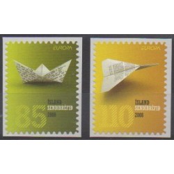 Islande - 2008 - No 1135/1136 - Service postal - Europa