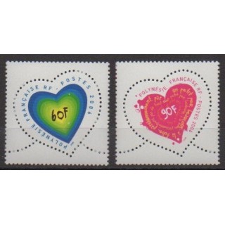 Acheter cette série de timbres de Polynésie de l'année 2006 (No 762/763).