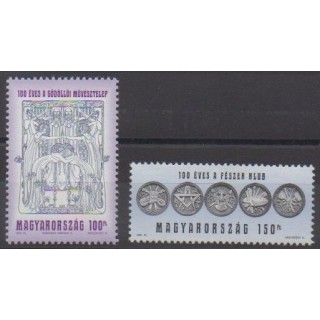 Buy this set of stamps of Hungary of the year 2001 (Nb 3802/3803).