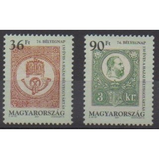 Buy this set of stamps of Hungary of the year 2001 (Nb 3798/3799).