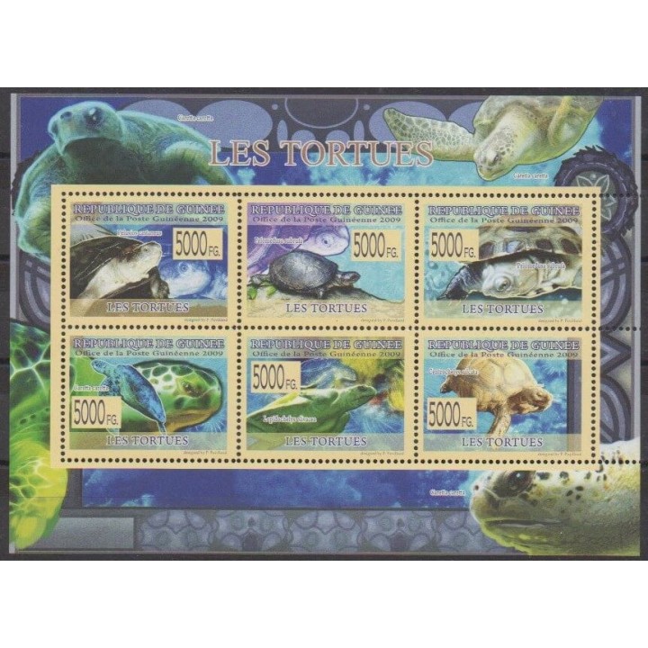 Buy this set of stamps of Guinea of the year 2009 (Nb 4086/4091).