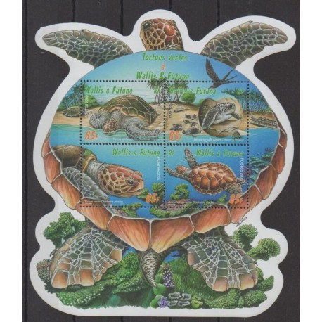 Wallis and Futuna - Blocks and sheets - 2005 - Nb BF20 - Turtles