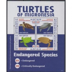 Micronesia - 2012 - Nb 1950/1953 - Turtles