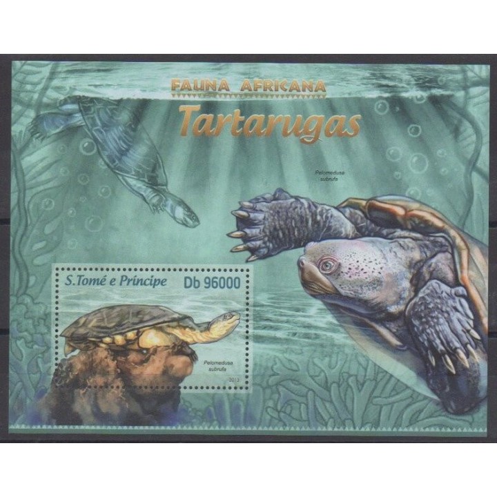 Acheter ce bloc-feuillet de Saint-Thomas et Prince de l'année 2013 (No BF625).
