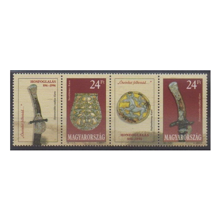Acheter cette série de timbres de Hongrie de l'année 1996 (No 3533/3534).