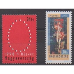 Hungary - 1998 - Nb 3622/3623 - Easter