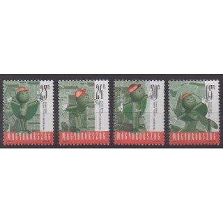 Acheter cette série de timbres de Hongrie de l'année 1998 (No 3615/3618).