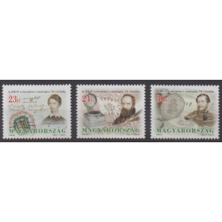 Buy this set of stamps of Hungary of the year 1998 (Nb 3619/3621).
