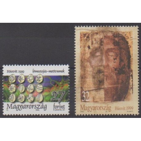 Hongrie - 1999 - No 3657/3658 - Pâques