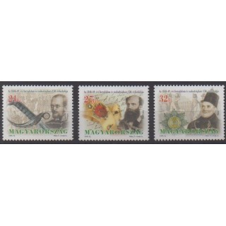 Buy this set of stamps of Hungary of the year 1999 (Nb 3659/3661).