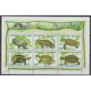 Acheter cette série de timbres du Niger  de l'année 1998 (No 1116/1121).