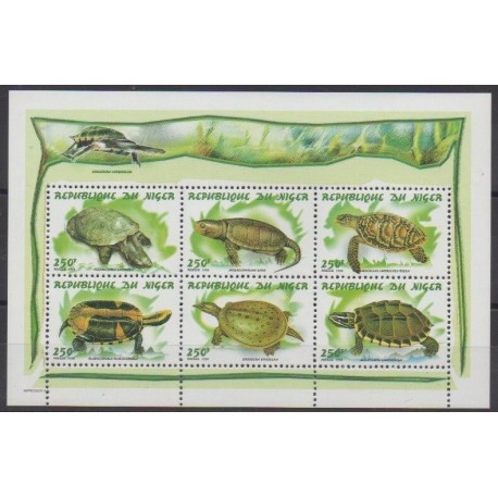 Niger - 1998 - Nb 1116/1121 - Turtles