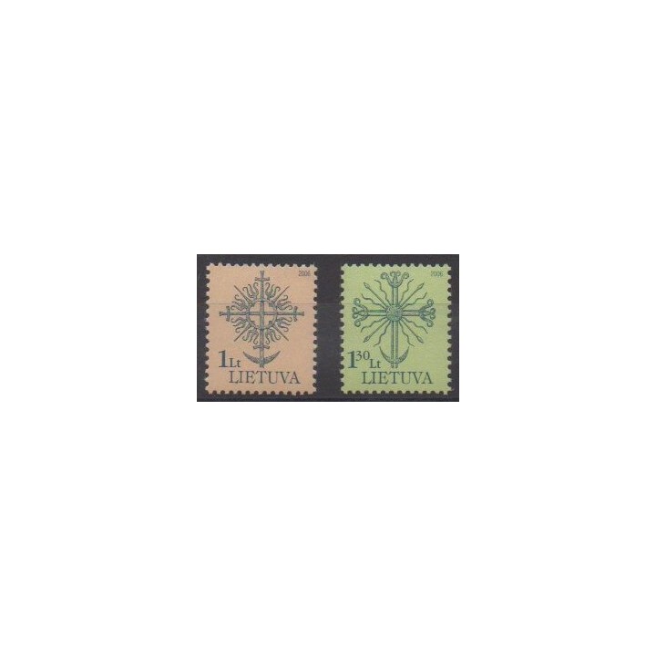 Buy this set of stamps of Lithuania of the year 2006 (Nb 792/793).