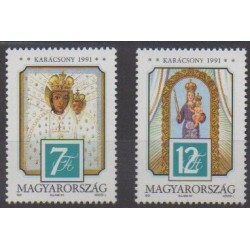 Hongrie - 1991 - No 3350/3351 - Noël