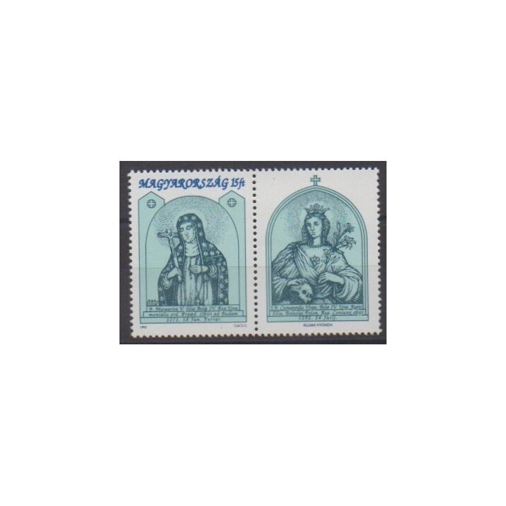 Acheter ce timbre de Hongrie de l'année 1992 (No 3376).