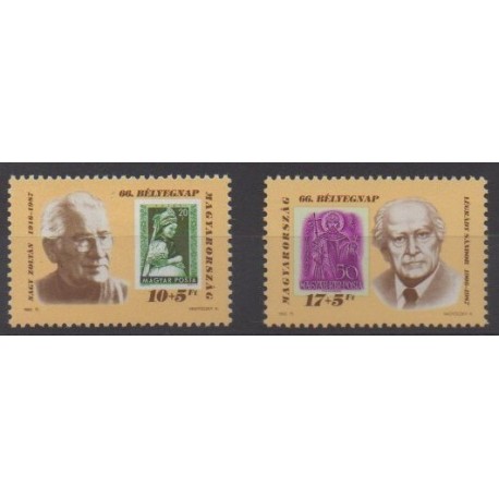 Hongrie - 1993 - No 3429/3430 - Timbres sur timbres