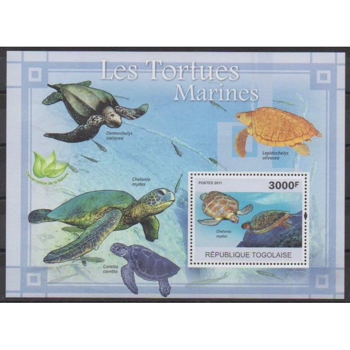 Acheter ce bloc-feuillet du Togo de l'année 2011 (No BF466).