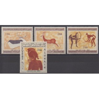 Acheter cette série de timbres d'Algérie de l'année 1967 (No 437/440).