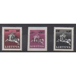 Lithuania - 1993 - Nb 442/444