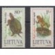 Lituanie - 1993 - No 474/475 - Reptiles - Tortues