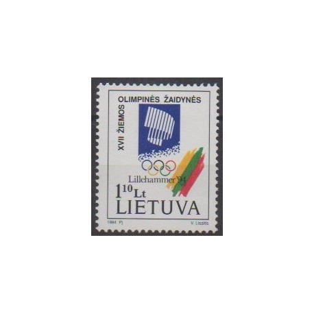 Lithuania - 1994 - Nb 477 - Winter Olympics