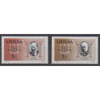 Buy this set of stamps of Lithuania of the year 1994 (Nb 478/479).
