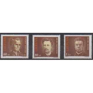 Buy this set of stamps of Lithuania of the year 1994 (Nb 480/482).