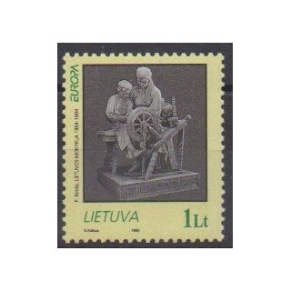 Buy this stamp of Lithuania of the year 1995 (Nb 504).
