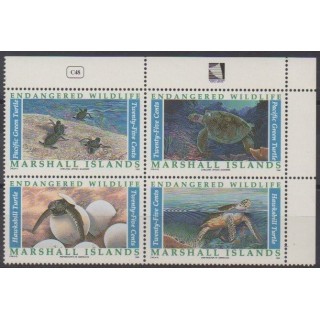 Acheter cette série de timbres de Marshall de l'année 1990 (No 296/299).