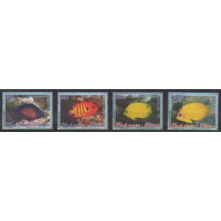 Acheter cette série de timbres de Polynésie de l'année 2005 (No 744/747).