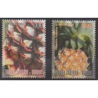 Acheter cette série de timbres de Polynésie de l'année 2005 (No 755/756).
