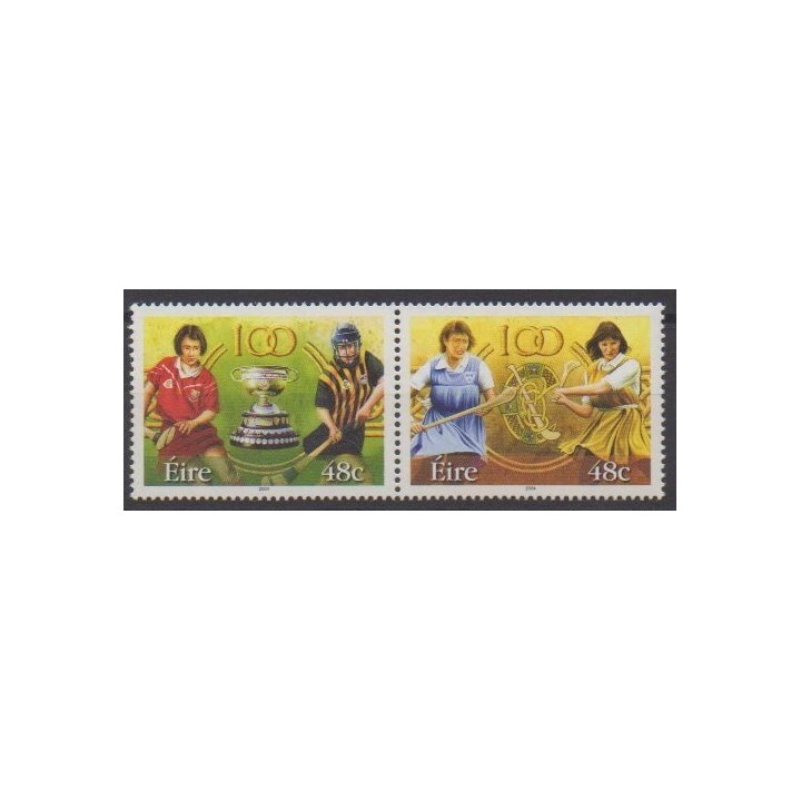 Buy this set of stamps of Ireland of the year 2004 (Nb 1600/1601).